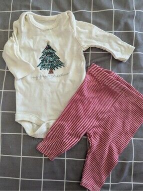 Sterling My First Christmas outfit